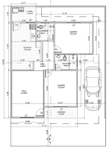 Residencial Villa Roma - Planta baixa