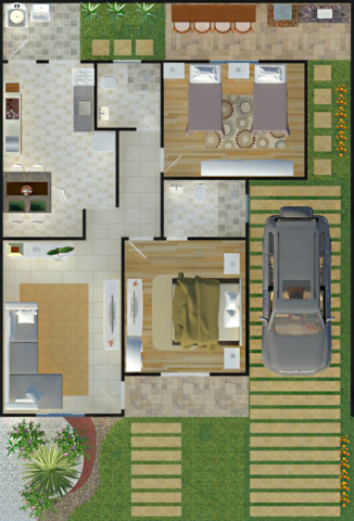 Residencial Villa Roma - Planta baixa