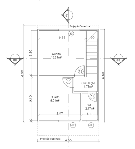 Residencial das Orquideas - Segundo pavimento