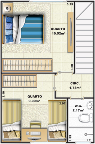 Residencial das Orquideas - Segundo pavimento